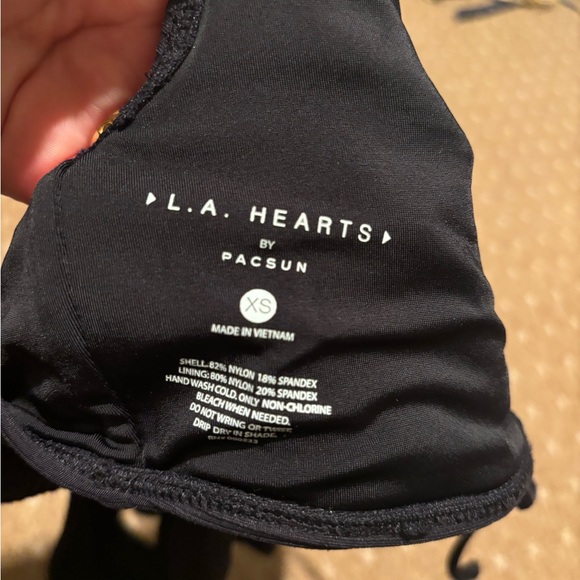 L.A Hearts black bikini top - Picture 2 of 2